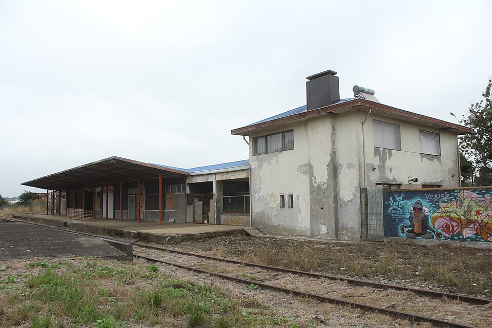 La estación de trenes de Llanquihue